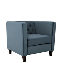 Load image into Gallery viewer, Chesterfield Accent Tufted Square Arm Side Chair
