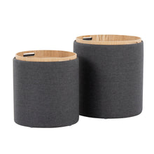 Load image into Gallery viewer, Tray - Contemporary Nesting Ottoman Set
