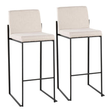 Load image into Gallery viewer, Fuji - Contemporary High Back Barstool Elegant Design
