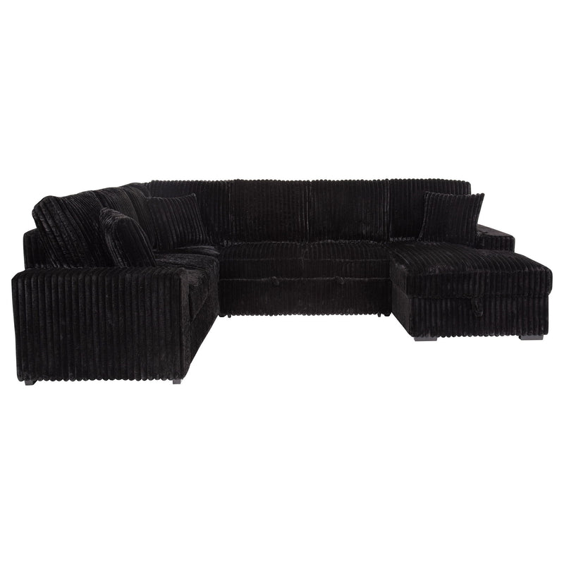 Thurston - Storage Sectional Sofa With Pop Up Bed
