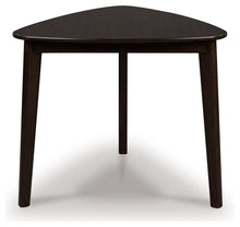 Load image into Gallery viewer, Shorbyn - Triangle Dining Room Table - Merlot
