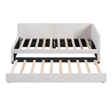 Load image into Gallery viewer, Upholstered Daybed, Sofa Bed Frame, No Box Spring Needed
