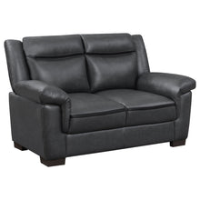 Load image into Gallery viewer, Jacob - Loveseat With Pillow Top Arms Upholstery - Gray
