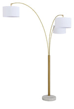Load image into Gallery viewer, Valo - Metal Arc Lamp - Gold Finish
