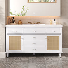 Load image into Gallery viewer, Modern Bathroom Vanity With Sink, Soft Close Drawers
