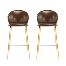 Load image into Gallery viewer, Kira - Upholstered Bar Stool (Set of 2)
