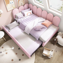 Load image into Gallery viewer, Upholstered Daybed With Pull-Out Bed
