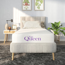 Load image into Gallery viewer, 10" Charcoal Memory Foam Mattress
