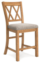 Load image into Gallery viewer, Havonplane - Upholstered Barstool (Set of 2) - Brown
