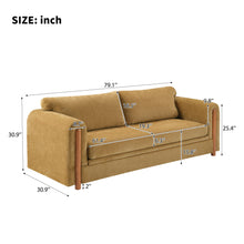 Load image into Gallery viewer, Modern 3 Seater Upholstered Couch Sofa For Living Room
