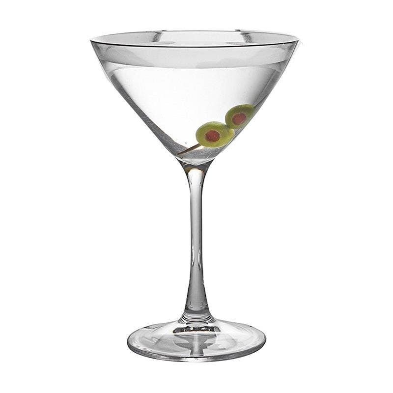 LeadingWare - TR-0706 - 9 oz. Unbreakable Tritan Martini