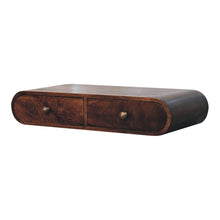 Load image into Gallery viewer, Wall Mounted Console Table - Walnut
