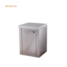 Load image into Gallery viewer, Mont Alpi Stainless Steel Extra Storage Cabinet for Deluxe and Original Series Islands
