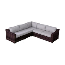 Load image into Gallery viewer, Outdoor Wicker Sofa Seating Group With Cushions
