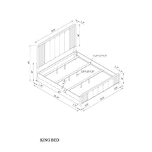 Load image into Gallery viewer, Beverly - Bed With Fluted Detailing
