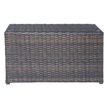 Load image into Gallery viewer, Wicker Outdoor Sectional With Weather Resistant Cushions And Table
