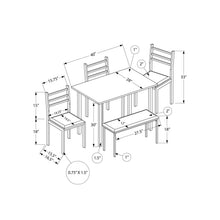 Load image into Gallery viewer, Dining Set, 5 Pieces Set, Rectangular, Small, Contemporary &amp; Modern
