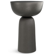 Load image into Gallery viewer, Hughes - Cast Aluminum Side Table - Black
