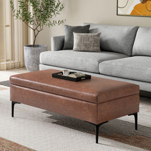 Load image into Gallery viewer, Rebecca - Multifunctional Coffee Table Storage Ottoman With Lift Up Lid
