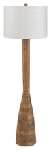 Load image into Gallery viewer, Ailsa - Wood Floor Lamp - Natural Brown
