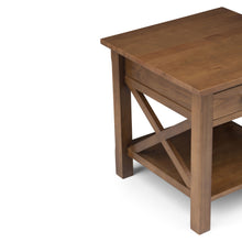 Load image into Gallery viewer, Kitchener - End Table - Medium Saddle Brown
