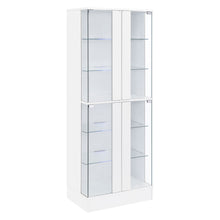 Load image into Gallery viewer, Gilbert - 4 Door LED Curio Display Cabinet

