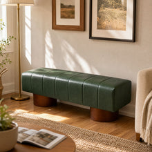 Load image into Gallery viewer, Modern Upholstered Dining Bench
