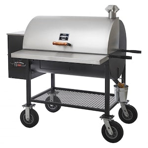 Pitts & Spitts -MAVERICK 1250 WOOD PELLET GRILL W/ 8-Inch Wheel Upgrade