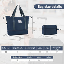 Load image into Gallery viewer, Softside Luggage Expandable Set &amp; Duffel Bag Upright Spinner
