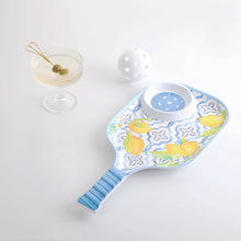 Load image into Gallery viewer, Supreme Housewares - Lemon 15 3/4" Melamine Paddle Chip &amp; Dip Tray
