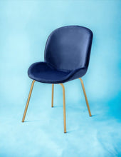 Load image into Gallery viewer, Chuchip - Side Chair (Set of 2) - Blue / Gold
