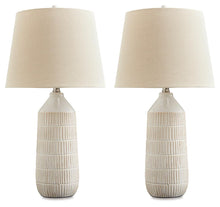 Load image into Gallery viewer, Willport - Ceramic Table Lamp (Set of 2) - Off White
