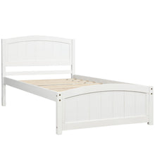 Load image into Gallery viewer, Platform Bed &amp; Headboard, Footboard And Wood Slat Support
