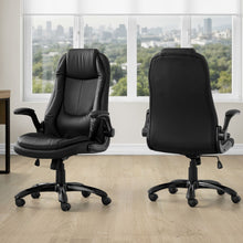 Load image into Gallery viewer, Office Chair, Adjustable Height, Swivel, Ergonomic, Armrests, Contemporary &amp; Modern - Black
