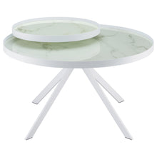 Load image into Gallery viewer, Shayne - Round Top Coffee Table With 2 Tier Design
