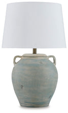 Load image into Gallery viewer, Shawburg - Terracotta Table Lamp - Antique Green
