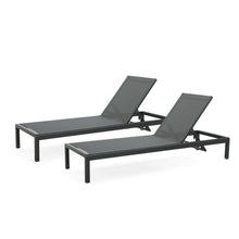 Load image into Gallery viewer, Outdoor Patio Chaise Lounge With 5 Reclining Positions
