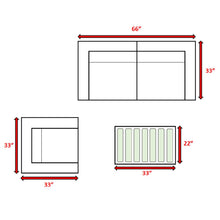 Load image into Gallery viewer, Stylish Sofa Seating Group With Cushions Perfect For Outdoor Gatherings

