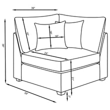 Load image into Gallery viewer, Lafayette - Modular Sectional Sofa
