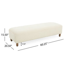 Load image into Gallery viewer, Comfortable Ottoman - White
