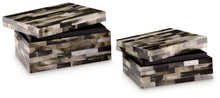 Load image into Gallery viewer, Ellford - Box Set (Set of 2) - Black / Brown / Cream
