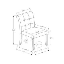 Load image into Gallery viewer, Modern Compact Design Upholstered Dining Chair (Set of 2)
