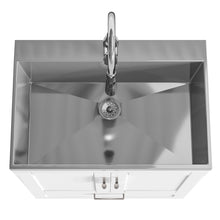 Load image into Gallery viewer, Reed - Deluxe Laundry Cabinet With Pull-Out Faucet And Stainless Steel Sink
