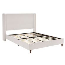 Load image into Gallery viewer, Harper - Tall Headboard Upholstered Bed / High Headboard / Elegant Simplicity / No Box Spring Needed
