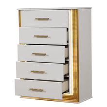 Load image into Gallery viewer, Obsession - 5 Drawer Chest - White
