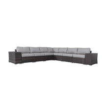 Load image into Gallery viewer, Rattan Sectional Sofa Set With Cushions
