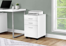 Load image into Gallery viewer, File Cabinet, Rolling Mobile, Storage Drawers, Printer Stand, Office, Work, Contemporary, Modern
