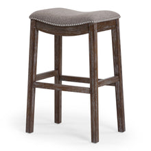 Load image into Gallery viewer, Modern Stool &amp; Nail Head Detailing
