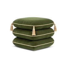 Load image into Gallery viewer, Monarch - Squared Upholstered Ottoman

