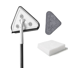 Load image into Gallery viewer, Effortless Wall Cleaning Mop With Disposable Pads, Versatile Triangle Design - White
